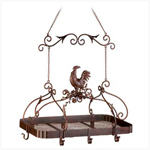 PGN Item 12657 Country Rooster Kitchen Rack 