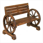 PGN Item 12690 Wagon Wheel Bench 
