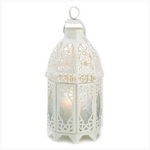 PGN Item 13364 White Lattice Lantern 