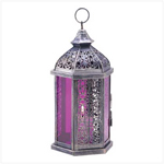 PGN Item 13931 Enchanted Amethyst Candle Lamp 