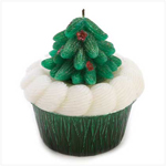 PGN Item 14408 Christmas Tree Cupcake Candle 