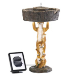 PGN Item 14768 Playful Meerkat Solar Fountain 