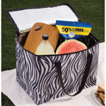 PGN Item 15020 Zebra Insulated Large Cooler Bag 