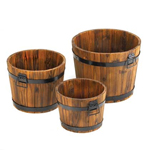 PGN Item 15114 Apple Barrel Planter Trio 
