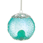 PGN Item 15198 Aquamarine Globe Candle Lantern 