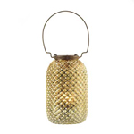 PGN Item 15202 Golden Diamond Candle Lantern 