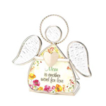 PGN Item 15291 Floral Angel Mom Tealight Holder 