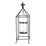 PGN Item 15480 Fleur-De-Lis Framed Candle Stand 