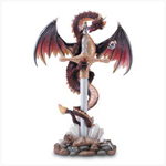 PGN Item 31527 Sword And Dragon Stone Display 