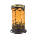 PGN Item 37934 Amber Glass Lantern 