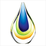 PGN Item 38980 Art-Glass Teardrop 