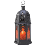 PGN Item D1061 Topaz Moroccan Candle Lantern 
