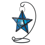 PGN Item D1138 Sapphire Star Table Lantern 
