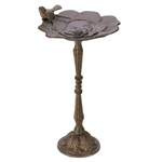 PGN Item D1319 Rustic Iron Birdbath 