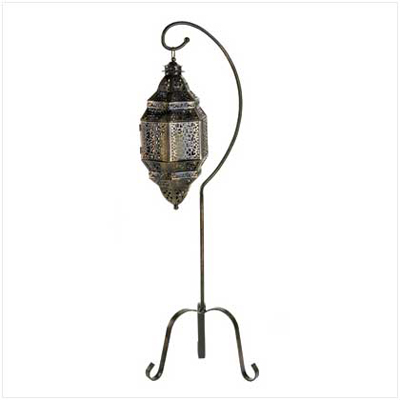 #12575 Moroccan Candle Lantern Stand