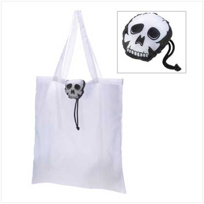 #13852 Skull Stowaway Tote