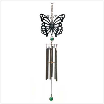 #13904 Rustic Butterfly Windchime