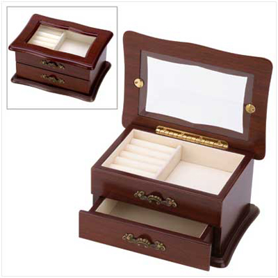 #14382 Window Jewelry Box