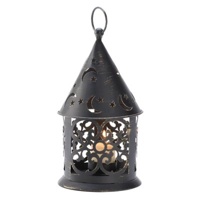 #14616 Starry Night Candle Lantern
