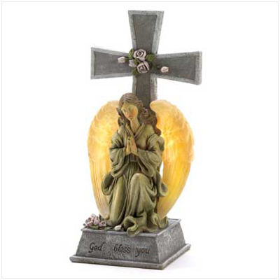 #14643 Blessed Cross Solar Light