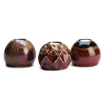 #14736 Nature's Essence Tealight Holders