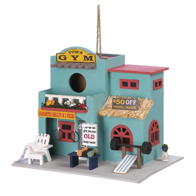 #14774 Workout Gym Birdhouse