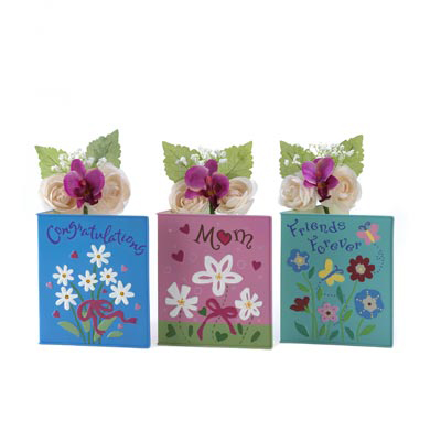 #14901 Sentimental Greeting Card Vase