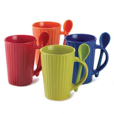 #14918 Bistro Coffee Mug Set