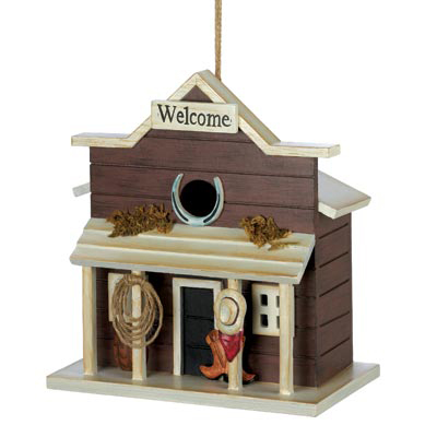 #14961 Western Saloon Birdhouse