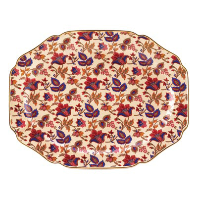 #15000 Jaipur Cream Serving Platter
