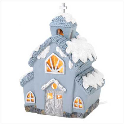 #15061 Snowbuddies Light-Up Church