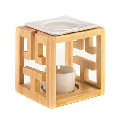 #15139 Geometric Zen Oil Warmer