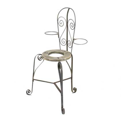 #15168 Bistro Chair Planter