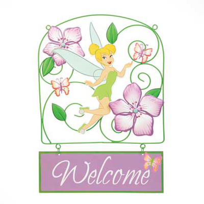 #15239 Tinker Bell Welcome Sign