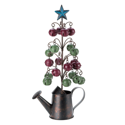 #15295 Watering Can Jingle Bell Tree