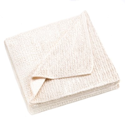 #15330 Ivory Sherpa Fleece Blanket