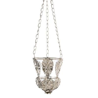 #15339 Ornate Hanging Candle Lamp