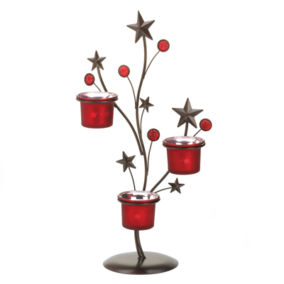 #15347 Star Burst Candle Holder