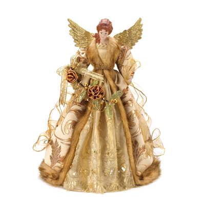 #15395 Golden Angel Tree Topper