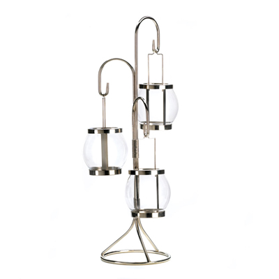 #15438 Hanging Bulbs Candle Holder
