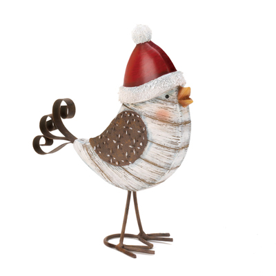 #15453 Snowbird Red Hat Winter Decor