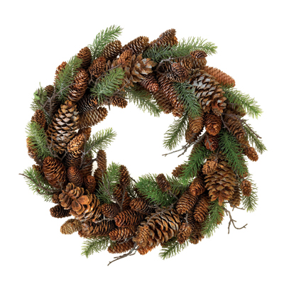 #15488 Pine Cone Wreath