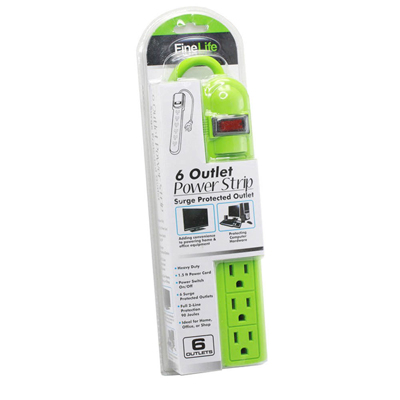 #15713 Lime Green Power Strip