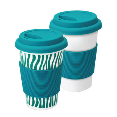 #15722 Zebra Print Gran-And-Go Travel Cups
