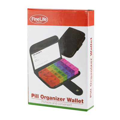 #15788 Pill Organizer Wallet