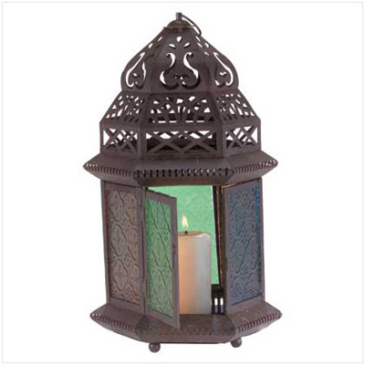 #33144 Moroccan Tabletop Lantern