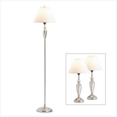 #36998 Contemporary Lamp Trio