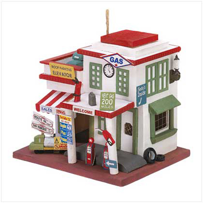 #39563 Gas Station Birdhouse