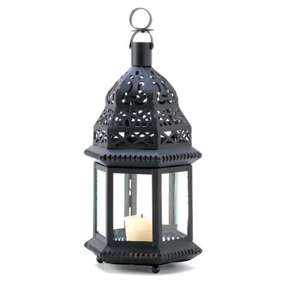 #D1082 Moroccan Birdcage Lantern