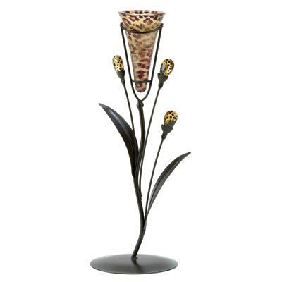 #D1114 Leopard Lily Single Candle Tree